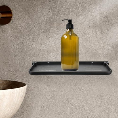 MAGICLULU Foldable Wall Shelf for Rv Organization Rack Retractable Laundry Accessories and Bath Essentials Storage