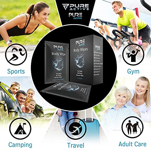 Shower Body Wipes, 480 Individually Wrapped Personal Hygiene Body Cleansing Wipes for Women and Men, Keep Clean After Gym Travel Camping Outdoors Sports - style: 480 Wipes