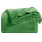 KMUSET Fleece Blanket Throw Size Emerald Lightweight Super Soft Cozy Luxury Bed Blanket Microfiber - color: Emerald, size: Throw(50"x60")