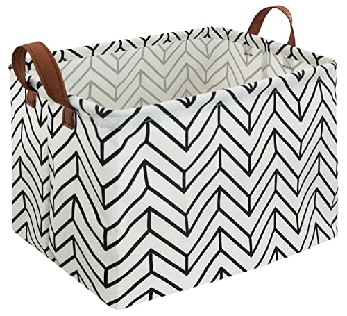 Rectangular Storage Box Basket for Baby, Kids or Pets - Fabric Collapsible Storage Bin for Organizing Toys,Nursery Basket,Clothing,Books, Gift Baskets (geometry) - color: geometry