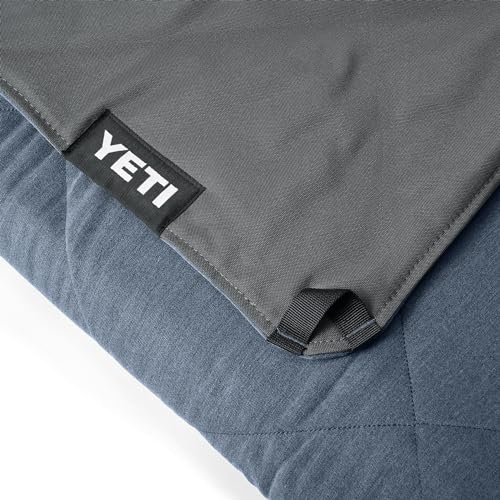 YETI Lowlands Blanket, Multi-Use Blanket with Travel Bag - color: Navy