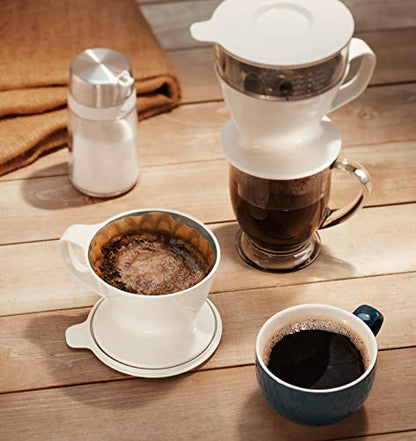 OXO Brew Single Serve Pour-Over Coffee Maker - color: White
