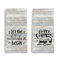 Rustic Camping Kitchen Towels Set of 2, Happy Camper Dish Towels, Hand Towels for RV, Decor and Gifts for Women, 16x24 Inch