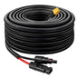 MOOKEERF Solar to XT60 Cable 10AWG 20FT Solar Connector to XT60 Adapter Cable for Solar Panel to Battery RV Portable Power Station Solar Generator - 20 Foot - size: 20FT