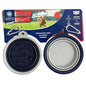 American Kennel Club 2-Pack Collapsible Travel Bowls for Dogs – Blue/Gray, Portable Food & Water Bowls - color: Blue/Gray