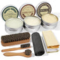 Nuroon Leather Boots Care Kit- Leather Cleaner Boots Shoes Cleaning Kit, Saddle Soap,Mink Oil and Wax Waterproofer - style: 10 Pieces