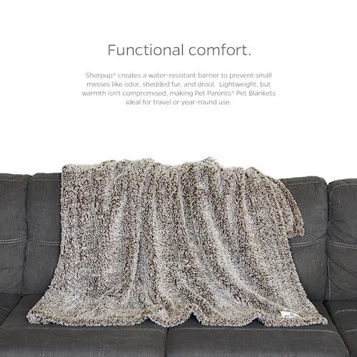 Pet Parents Pet Blanket - Water Resistant, Cat & Dog Blanket for Small, Medium & Large Dogs, 24"x32" - color: Slate, size: 24"x32"