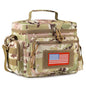 ATRIPACK Lunch Box for Men, Tactical Lunch Bag MOLLE Webbing Leakproof Insulated Large Lunch Cooler Women Adult Meal with Adjustable Shoulder Strap Durable Lunch Pail (Camo-Brown) - color: Camo-Brown, size: Medium