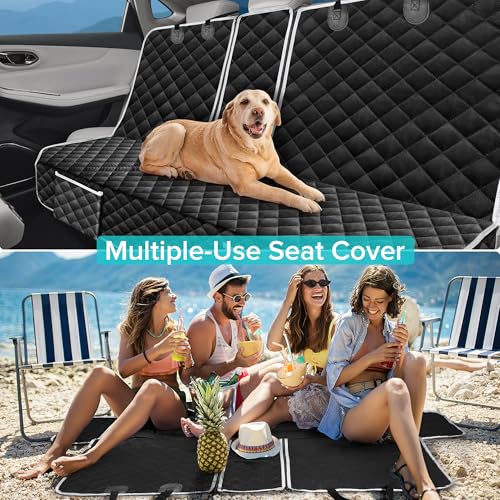 Dog Car Seat Cover Compatible with Acura RDX MDX Back Seat Accessories, Waterproof Pet Bench Backseat Covers with Non-Slip Backing - 2026 New