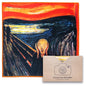 Large [5 Pack] Classic Art (The Scream) - Ultra Premium Quality Microfiber Cleaning Cloths (Best for Camera Lens, Glasses, Screens, and All Lens.), Microfiber Cloth - color: Edvard Munch "the Scream", size: 5 Pack
