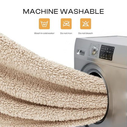 1 Pack 3 Calming Blankets Fluffy Premium Fleece Pet Blanket Soft Sherpa Throw for Dog Puppy Cat Beige/Black/Grey Medium (30" x20'') - color: Beige/Black/Grey, size: Medium (Pack of 3)