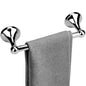 Antique Hand Towel Holder Chrome for Bathroom,Towel Bar 9-Inch,Bathroom Accessories Towel Rack, Wall Mounted,Towel Hanger,Towel Ring for Bathroom - color: Chrome