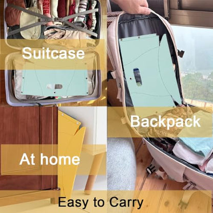 Foldable Portable Stool, Thickness of 0.5 in, Lightweight Collapsable Folding Chair for Hiking Picnic Camping Fishing (Red) - color: Red