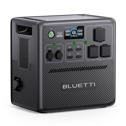 BLUETTI Pioneer 150 (AC240) Portable Power Station, 1536Wh Expandable to 10136Wh, 2400W LFP Battery, IP65 Water Resistant Solar Generator, 0-80% in 45 Min, Emergency Power for Camping, Home, RV Life - style: BLUETTI AC240