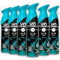 Febreze Air Mist, Air Freshener Spray, Odor Fighting Room Spray, Deodorizer for Home Bathroom Kitchen Office Apartment Dorm Room Classroom, Unstopables Fresh Scent, 8.1oz (Pack of 6) - style: Unstopables Fresh