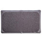 BINO | Loofah Non-Slip Bath Mat for Tub - Grey | Spa-Inspired Comfort, Quick-Drying, Secure Suction Cups | Exfoliating Shower Mat for a Luxurious and Safe Bathing Experience - color: Grey