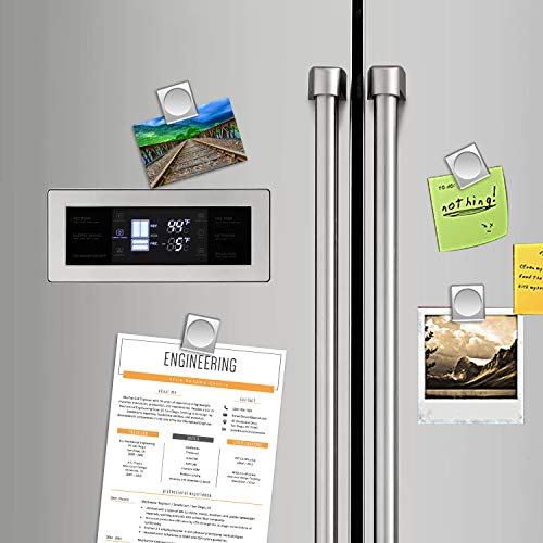 Strong Magnet Clips 1.2 Inch - 12 Packs Heavy Duty Metal Magnetic Clips for Refrigerator, Magnetic Clip for Whiteboard, Picture, Office Magnets, Magnets Clipboard for White Boards - size: 1.2"- 12 Pieces