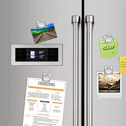 Strong Magnet Clips 1.2 Inch - 12 Packs Heavy Duty Metal Magnetic Clips for Refrigerator, Magnetic Clip for Whiteboard, Picture, Office Magnets, Magnets Clipboard for White Boards - size: 1.2"- 12 Pieces