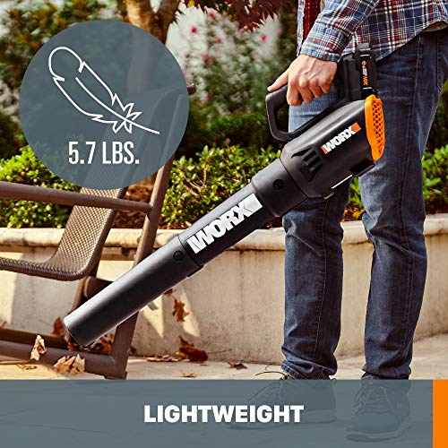 WORX 20V 12" Cordless String Trimmer & 360 CFM Leaf Blower Combo, 2 Batteries & Charger Included, WG928 - style: 12" Trimmer & 360 CFM Blower