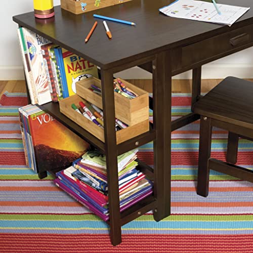 Lipper International 8182S Bamboo Wood Stacking Drawer Organizer Box, 3" x 12" - size: 3" x 12"