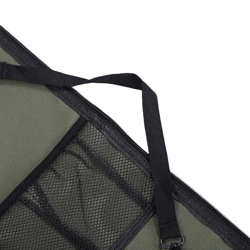 Camping Hanging Organizer, 600D Oxford Fabric Portable Camping Utensil Organizer with Mesh Pockets, Heavy Duty Hooks and Nylon Strapsf for RV, Tent, Garages, Tool Rooms
