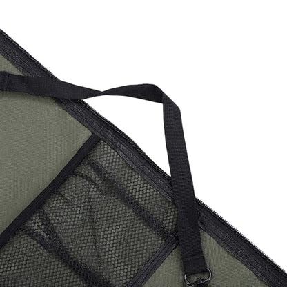 Camping Hanging Organizer, 600D Oxford Fabric Portable Camping Utensil Organizer with Mesh Pockets, Heavy Duty Hooks and Nylon Strapsf for RV, Tent, Garages, Tool Rooms