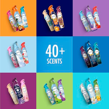 Febreze Air Mist, Air Freshener Spray, Odor Fighting Room Spray, Deodorizer for Home Bathroom Kitchen Office Apartment Dorm Room Classroom, Kitchen Base Mix, 8.1oz, 3ct - style: Kitchen Mix Pack