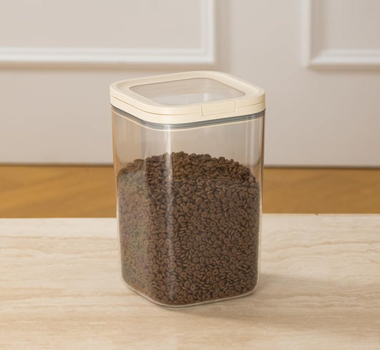 LivLab Mker Airtight Pet Food Storage Container, Up to 38 lbs Capacity, Attachable Wheels, for Dog, Cat, Bird Food, Keep Fresh… - color: (D981)-4.5L-1
