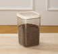 LivLab Mker Airtight Pet Food Storage Container, Up to 38 lbs Capacity, Attachable Wheels, for Dog, Cat, Bird Food, Keep Fresh… - color: (D981)-4.5L-1