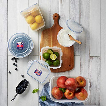 Lock & Lock Assorted Food Storage Container Set (6-Piece) - size: 6 Piece - Rectangle Set