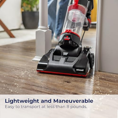 Bissell CleanView Compact Upright Vacuum, Lightweight Design for Apartments & Dorms, Powerful Suction with Removable Extension Wand & Scatter-Free Technology, 3508 - style: CleanView Compact