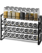 VEVOR Detachable Spice Rack Organizer for Cabinet, 4 Tie Stackable Seasoning Organizer, Spice Jars Kitchen Storage for Countertop Kitchen Pantry Cupboard, 15.8x10.7 in - size: 15.8x10.7 in