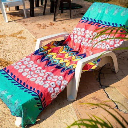 Quick Dry Towel Extra Large 78x35 Inch - Microfiber Beach Towel - Perfect for Beach, Travel, Swimming, Pool, Yoga, Hiking, Camping - Lightweight, Fast Drying, Compact for Adults (Bohemian) - color: Bohemian, style: Extra Large 78x35"