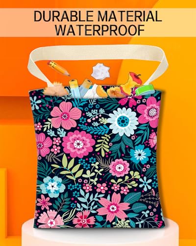 Car Garbage Can, Hanging Car Trash Can Bag for Vehicle, Travelling, Camping, Cute Car Back Seat Organizer, Cute Purple Flowers - color: Cute Purple Flowers