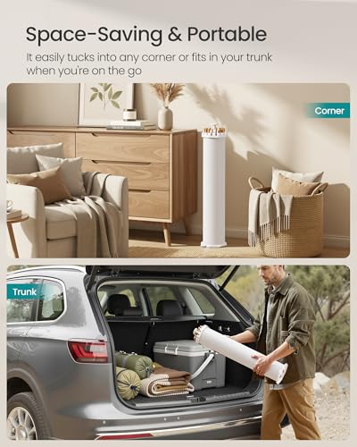 SONGMICS Clothes Drying Rack Foldable, Rotary Tripod Laundry Drying Rack, Rotatable Portable Floor Standing Clothes Airer, Laundry Room Balcony, 16 Pull-Out Wood Arms, Natural Color ULLR530YW01 - style: Wood Arms