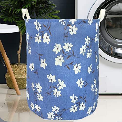 Merdes 19.7’’ Waterproof Foldable Laundry Hamper, Dirty Clothes Laundry Basket, Linen Bin Storage Organizer for Toy Collection (Magnolia) - color: Magnolia