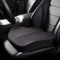 Car Seat Cushion Pillow, 3.9in Wedge Driver Seat Cushion for Driving, Memory Foam Car Booster Seat Cushion Pad for Truck, Office, Wheelchair,Black - color: Black