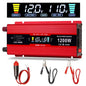 nomal Car Power Inverter 1200W , DC 12v to 110v AC Converter with LCD Display and AC Outlets 12 Volt Inverter for Truck RV Car
