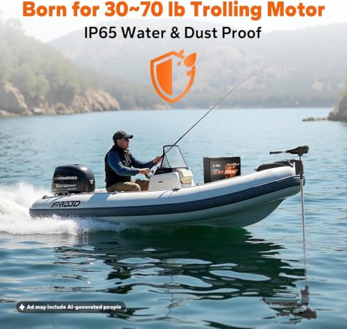 LiTime 12V 100Ah Lithium LiFePO4 RV Battery Bluetooth, Group 24 Self-Heating Deep Cycles Battery, Low-Temp Protection with 2 Heating Mode for Camper, Trailer, Van, Trolling Motor - size: 100Ah Heated (Group 24)