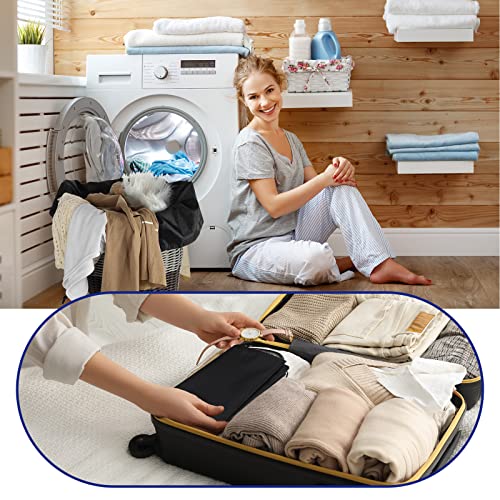 Woanger 12 Pack 28 x 45 Inch Extra Large Laundry Bags Bulk Washable Travel Laundry Bag with Drawstring Closure Large Dirty Clothes Organizer for College Dorm Home Hotel Camping(Black) - color: Black
