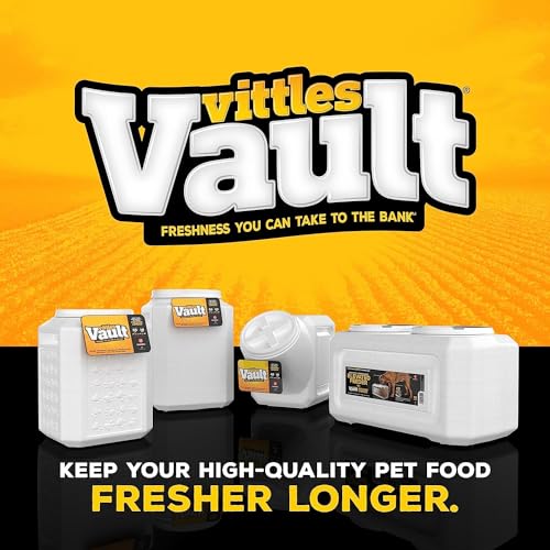Gamma2 Vittles Vault Stackable Dog Food Storage Containers (Up To 60 Pounds) and Gamma2 Vittles Vault Dog Food Storage Container (Up To 35 Pounds)