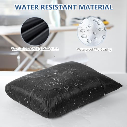 OTraki 2PCS Small Wet Bag for Swimsuit 12x14 Inch Waterproof Wet Dry Bag | Wet Clothes Bag with Handle & Zippered Reusable Washable Travel Bags for Beach Pool Yoga Gym, Drying Do Not Exceed 176℉ Black