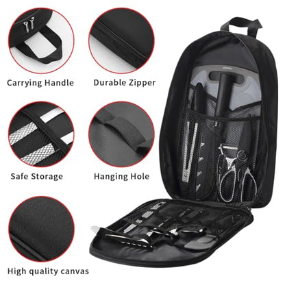 Camping Essentials, Evanda Camping Cooking Utensils, Travel Essentials, Portable Camping Kitchen Utensil Set for Travel, Picnics, RVs, Camping, BBQs, Parties
