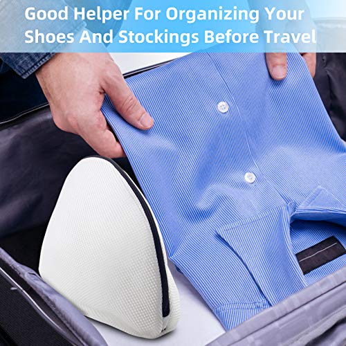 GOGOODA Mesh Laundry Bags for Delicates Durable Protective Wash Bags Travel Storage Bags for Intimates Lingerie 2PCS(2 Shoe wash Bags(10.23 * 16.53in)) - size: 2 Shoe wash Bags(10.23 * 16.53in)