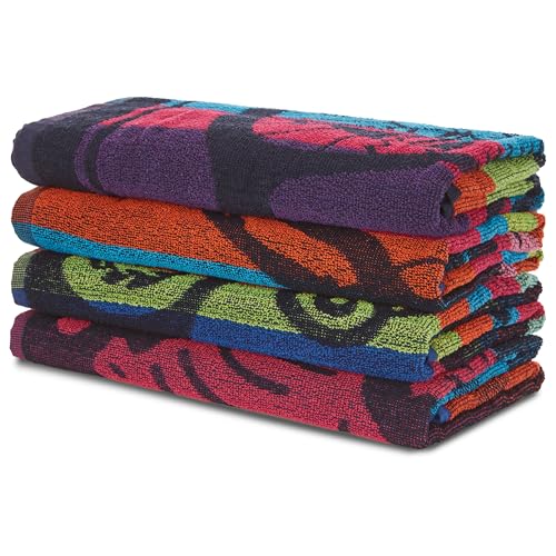 100% Cotton Luxury Bath Towel Set - Soft & Absorbent Quick-Dry Towels for Bathroom, Spa, Beach or Gym - 30"x60" Large Size - Pack of 4 - Plush & Durable Towels - Machine Washable - color: Lush