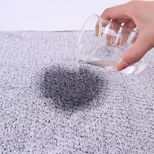Everplush 4-Piece Premium Hand Towel Sets: Super-Soft, Highly Absorbent & Quick Drying Bathroom Towels – Versatile for Hotel, Bathroom, Shower, Spa, 16x30 Inches(Grey, 16" x 30") - color: Grey