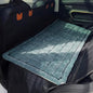 Backseat Pet Bed Mat, Truck Plaid Dog Bed for Car Back Seat, Deluxe Dog Seat Covers, Non-Slip Travel Pet Mat, Fit for Backseat Extenders and Trucks SUVs (Blue, 24.8x54 inch) - color: Blue