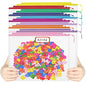 YOPCDJ 20PCS Mesh Zipper Pouch Bags,File Bags,Toy Storage Bags,Clear Organizer Bags,Suitable for Board Game,Home,School,and Office Organization(10A3+10A4) - size: 10A3+10A4, style: 25