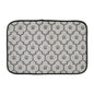 Bone Dry Machine Washable, Ultra Absorbent Pet Mat, 12x18, Gray Lattice - color: Gray Lattice, size: 12"L x 18"W