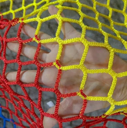 Climbing Net Balcony Netting for Pets, Stairway for Balcony,Baseball Softball Net Sports Netting for Railings,Playground,Kids Safety net Rope,Driveway Nets 3.3X13FT - size: 3.3X13FT